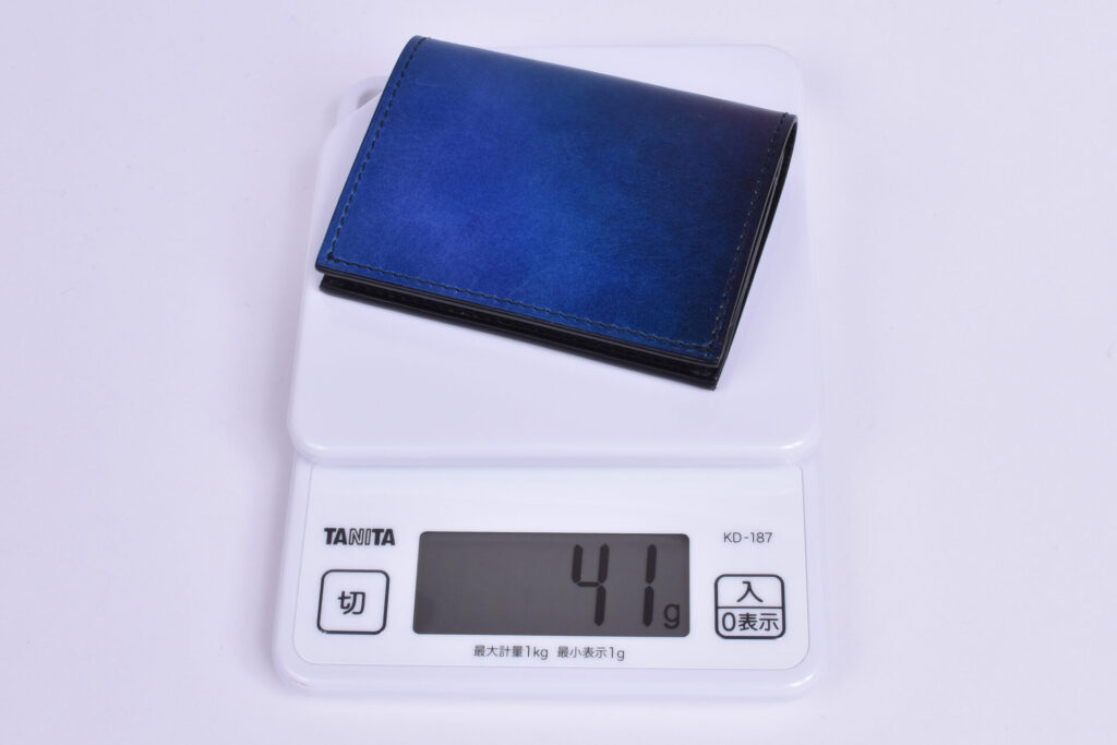 review-yuhaku-minimal-wallet-yff191-weight
